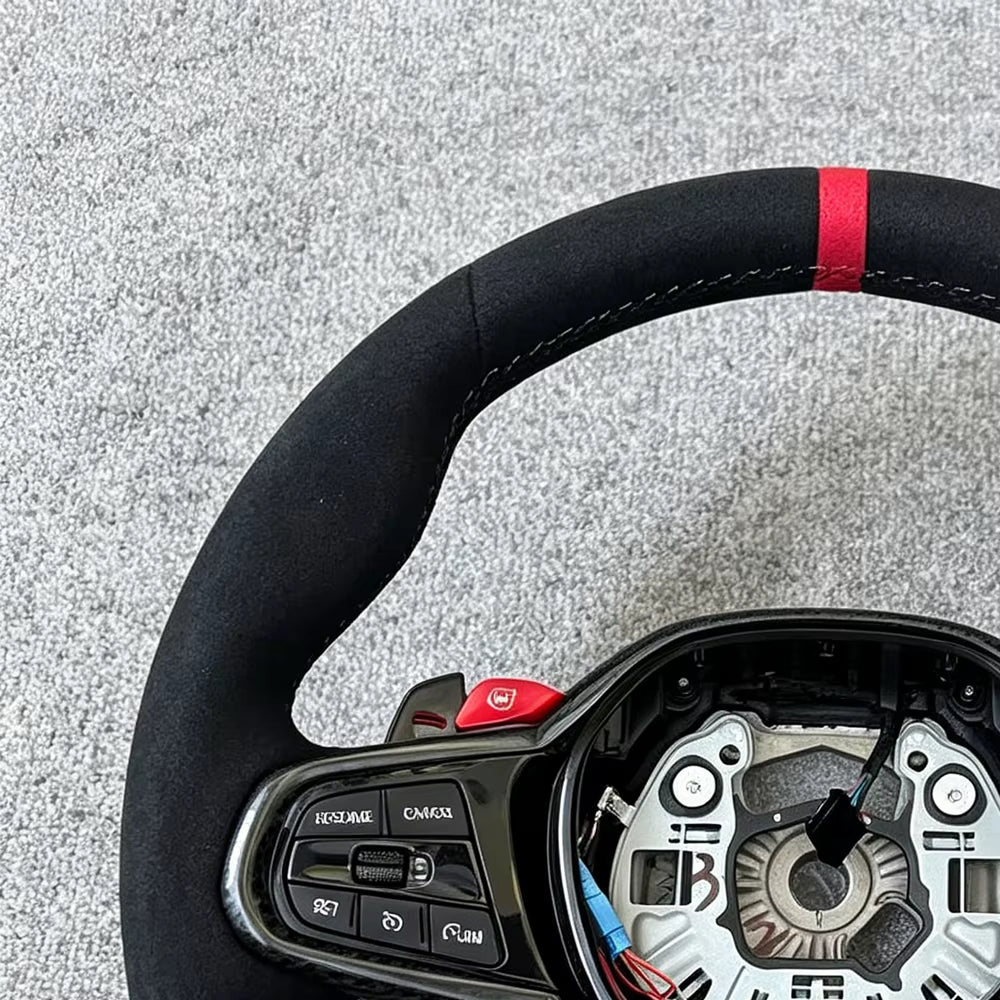 Carbon Fiber Sport Steering Wheel M6 for BMW M3 G80 M4 G82 M5 F90 M8 X3M X4M X5M X6M G30 G20 G05 G07 G35 G36 G25 G26
