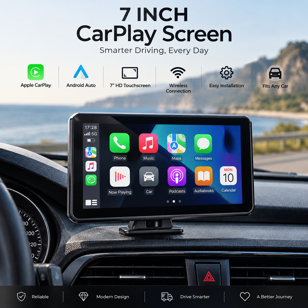 Wireless CarPlay Display